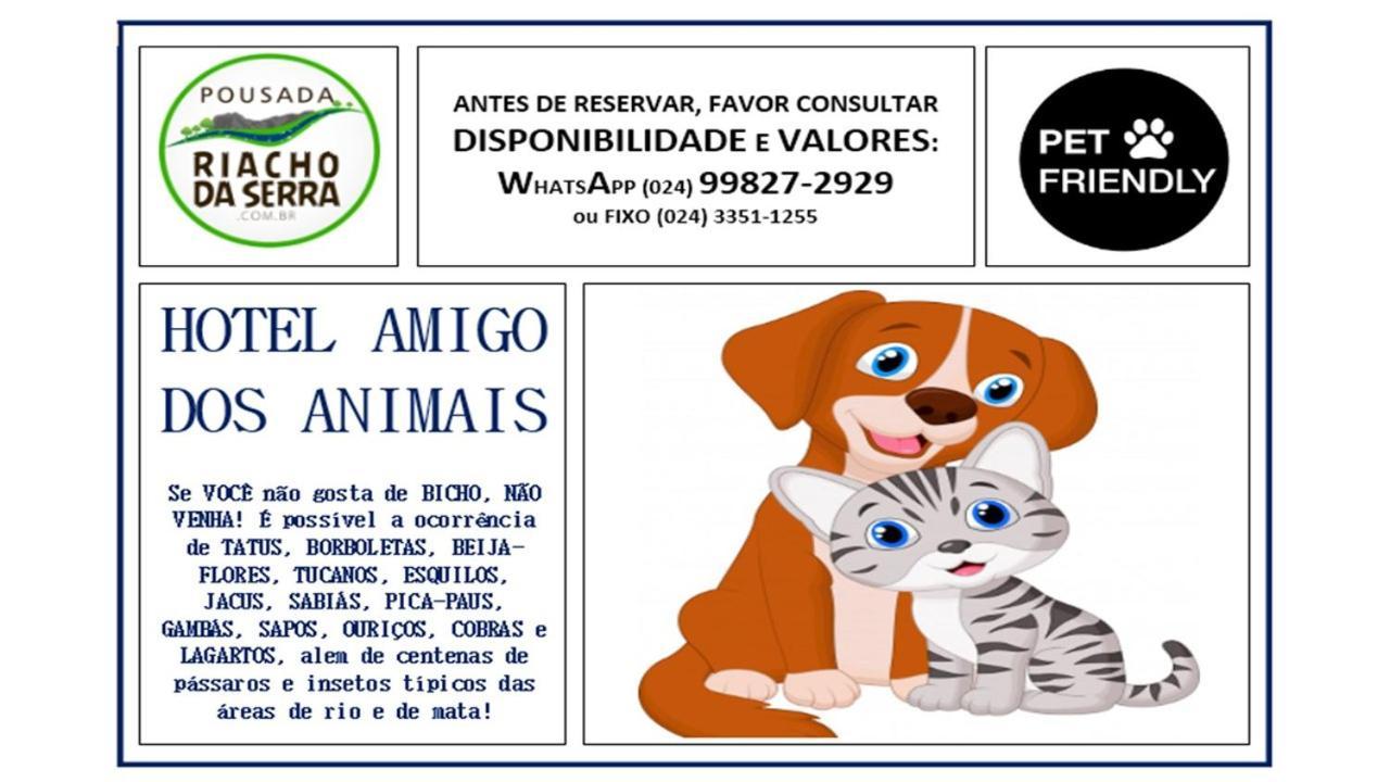 Pousada Riacho Da Serra Penedo  Exteriör bild